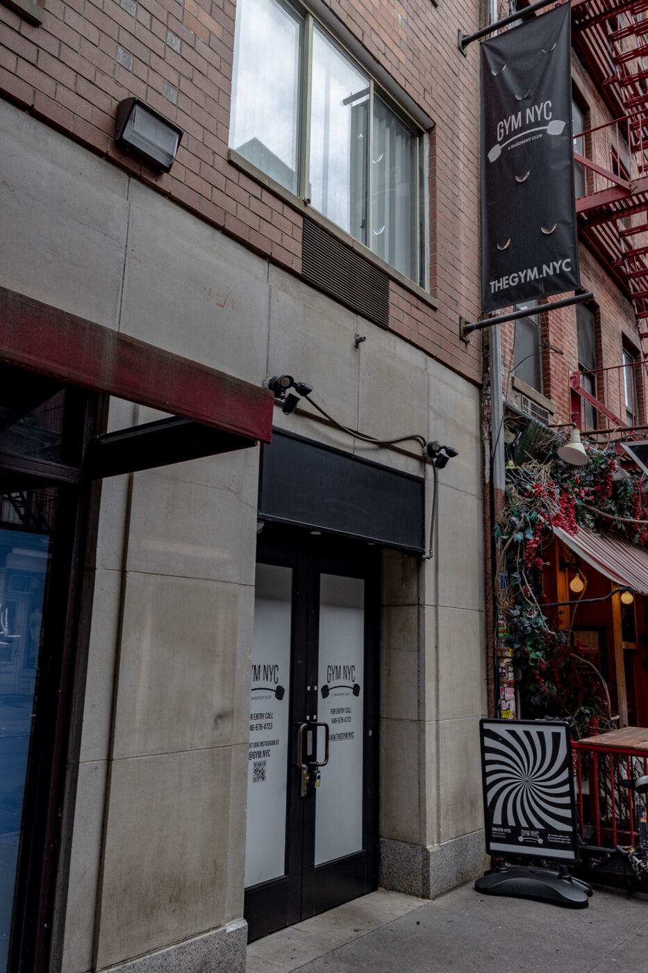 Mulberry storefront entrance