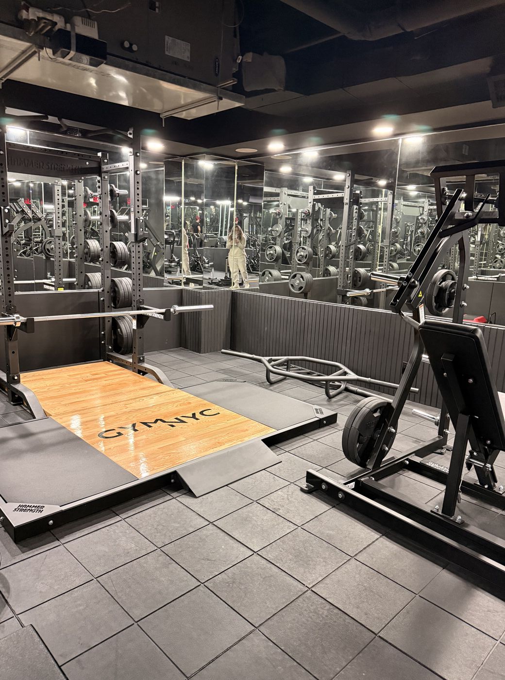 GYM NYC Lexington training floor